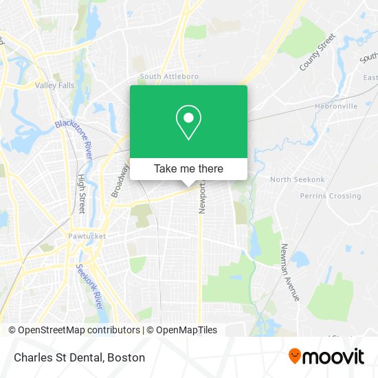 Mapa de Charles St Dental