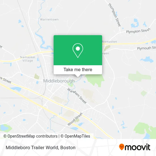 Middleboro Trailer World map