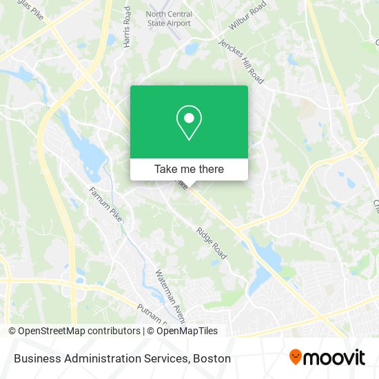 Business Administration Services map