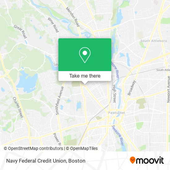 Navy Federal Credit Union map