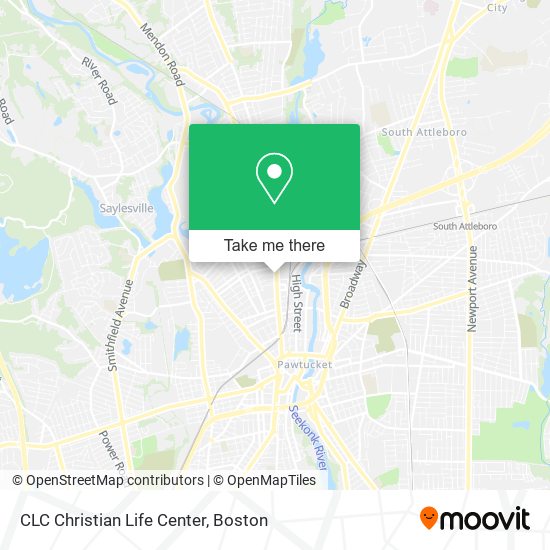 Mapa de CLC Christian Life Center