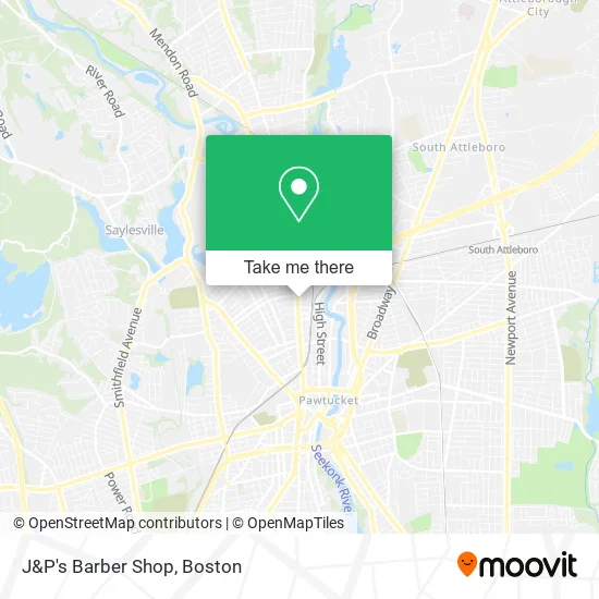 J&P's Barber Shop map