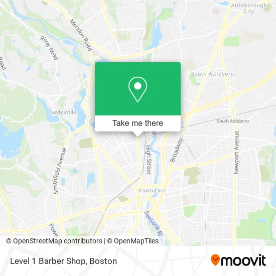 Level 1 Barber Shop map