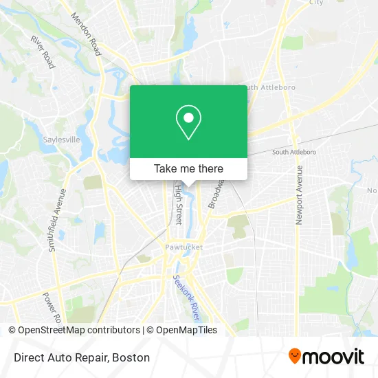 Direct Auto Repair map