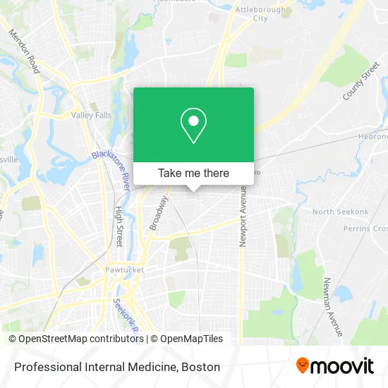 Professional Internal Medicine map