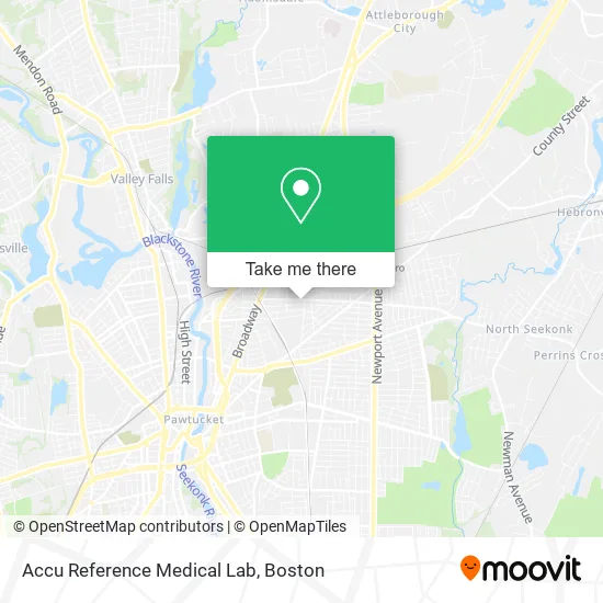 Accu Reference Medical Lab map
