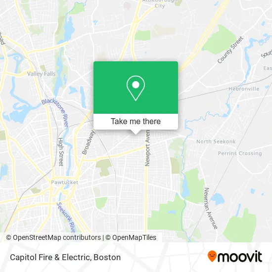 Capitol Fire & Electric map