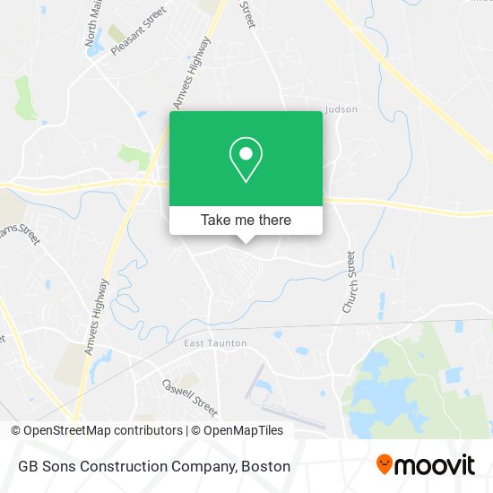 GB Sons Construction Company map