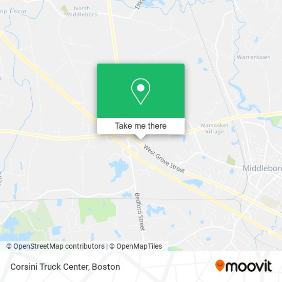 Mapa de Corsini Truck Center