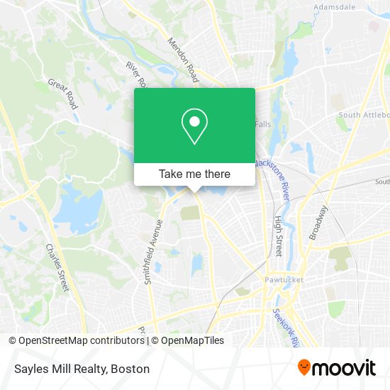 Mapa de Sayles Mill Realty