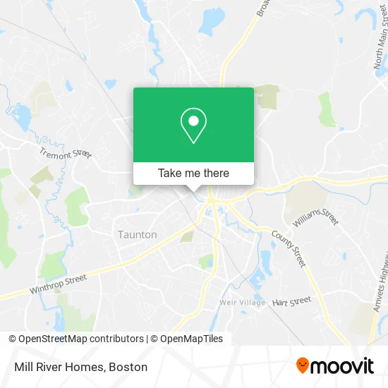 Mill River Homes map