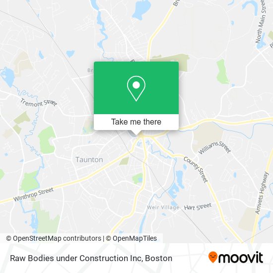 Mapa de Raw Bodies under Construction Inc