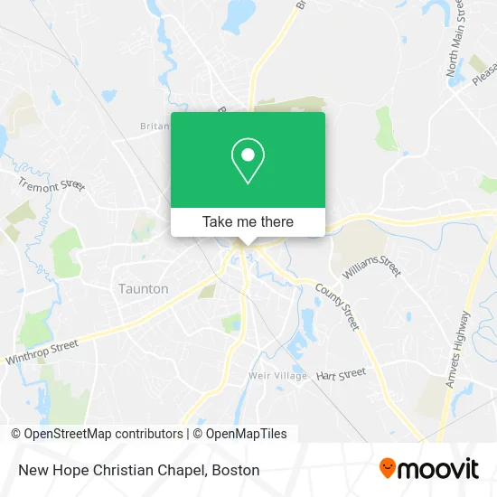 New Hope Christian Chapel map