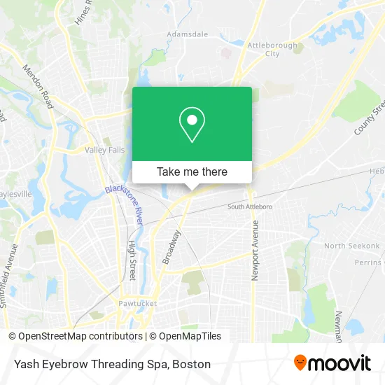 Yash Eyebrow Threading Spa map