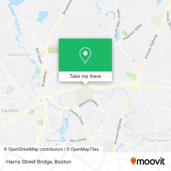 Harris Street Bridge map