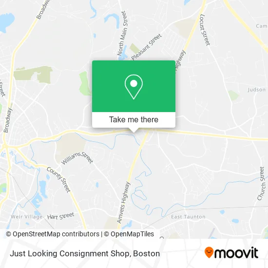 Just Looking Consignment Shop map