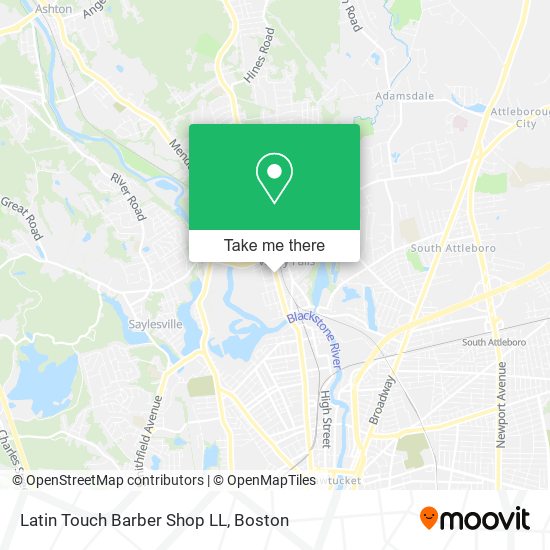 Latin Touch Barber Shop LL map