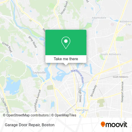 Garage Door Repair map