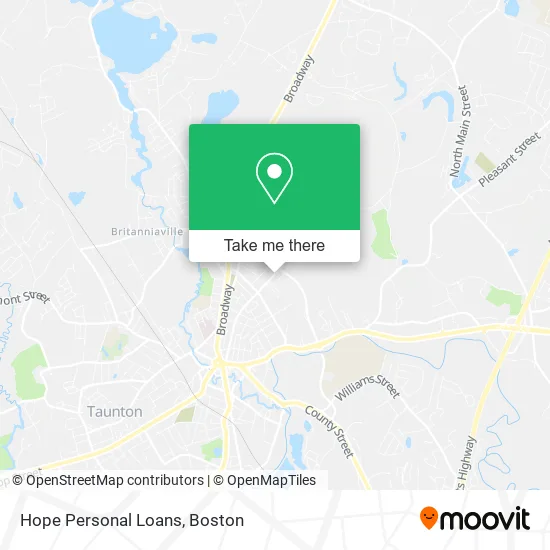 Hope Personal Loans map