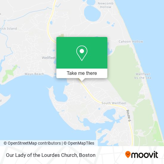 Our Lady of the Lourdes Church map