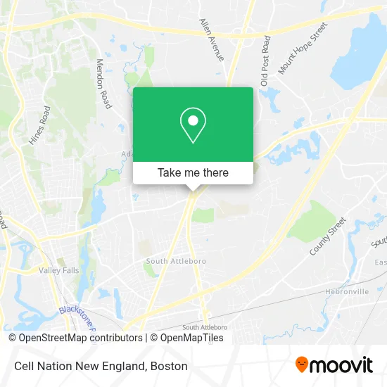 Cell Nation New England map