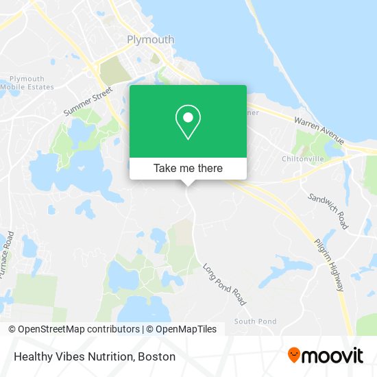 Healthy Vibes Nutrition map