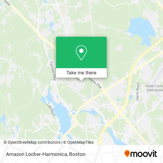 Amazon Locker-Harmonica map