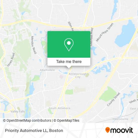 Priority Automotive LL map