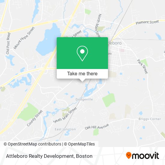 Attleboro Realty Development map