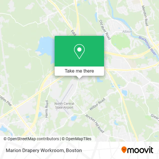 Marion Drapery Workroom map