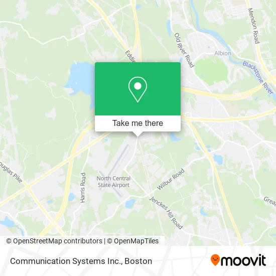 Communication Systems Inc. map