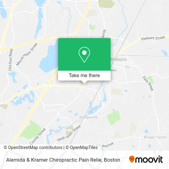 Alemida & Kramer Chiropractic Pain Relie map