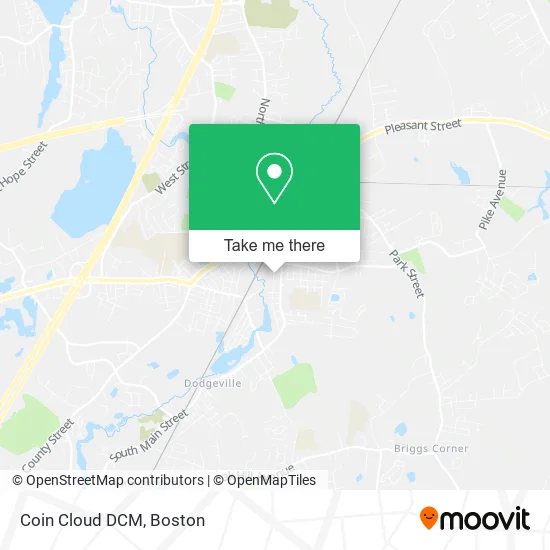 Coin Cloud DCM map
