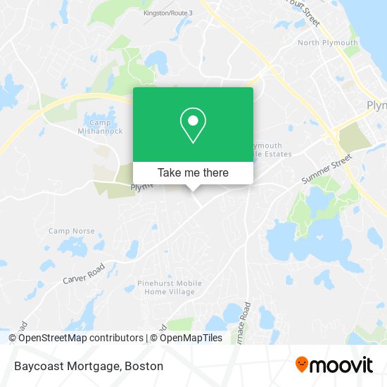 Baycoast Mortgage map