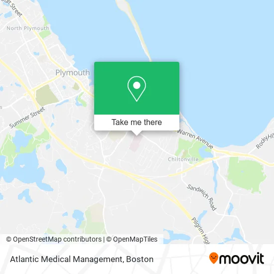 Atlantic Medical Management map