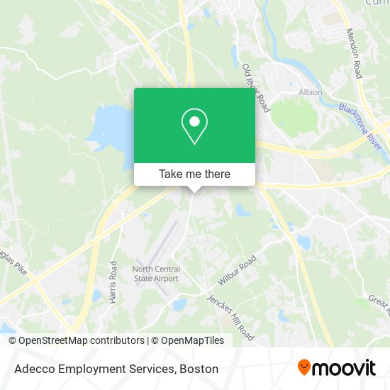 Adecco Employment Services map