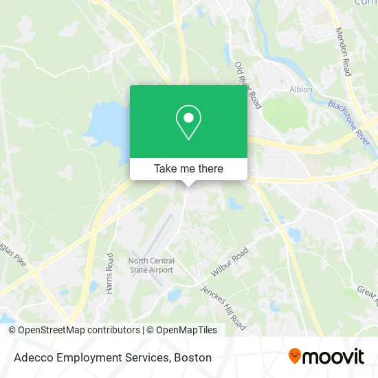 Adecco Employment Services map