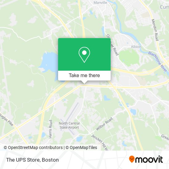 Mapa de The UPS Store