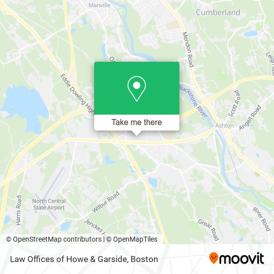 Law Offices of Howe & Garside map