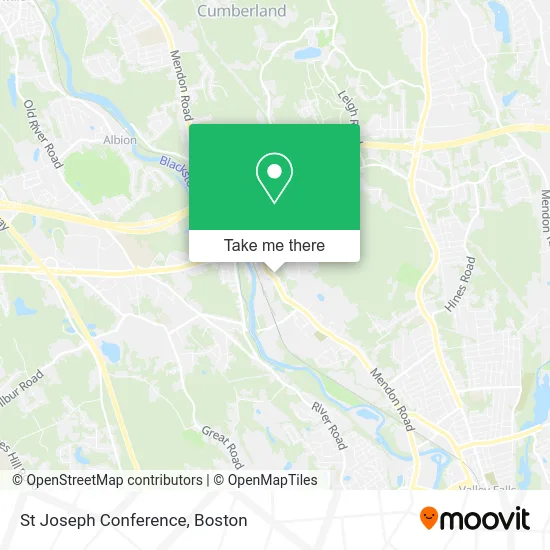 St Joseph Conference map