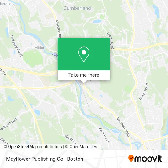 Mayflower Publishing Co. map