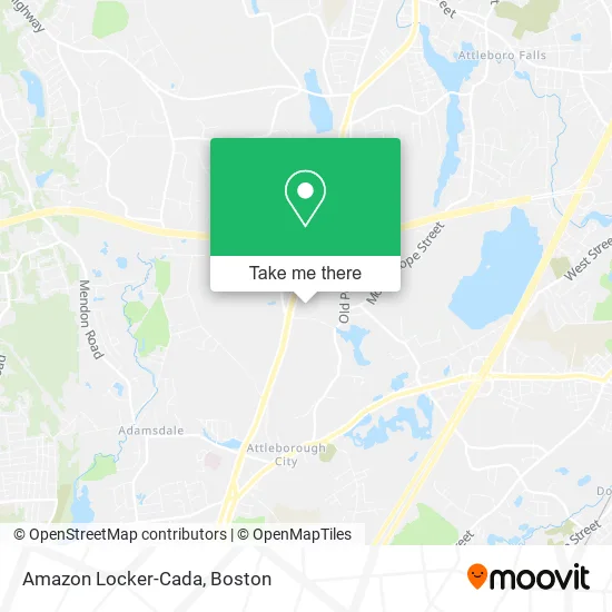 Amazon Locker-Cada map