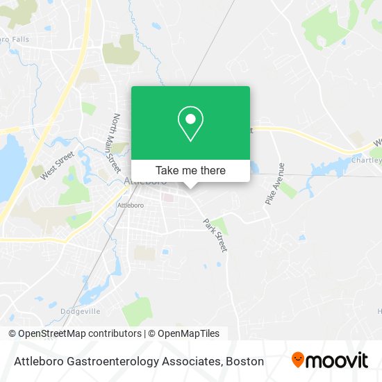 Attleboro Gastroenterology Associates map