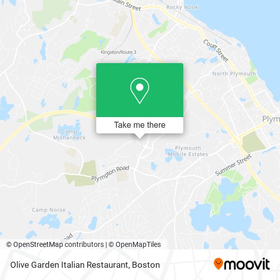 Olive Garden Italian Restaurant map