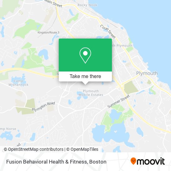 Mapa de Fusion Behavioral Health & Fitness