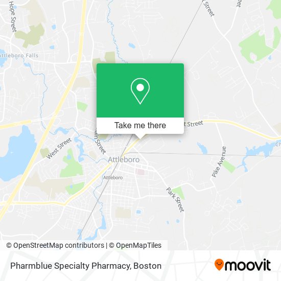 Mapa de Pharmblue Specialty Pharmacy