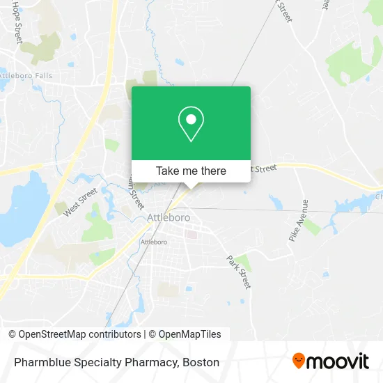 Pharmblue Specialty Pharmacy map