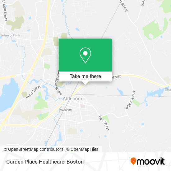 Mapa de Garden Place Healthcare