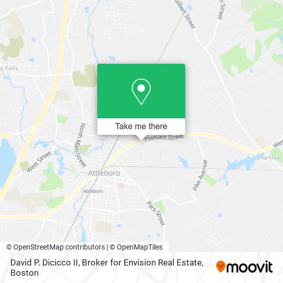 Mapa de David P. Dicicco II, Broker for Envision Real Estate