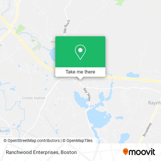Ranchwood Enterprises map